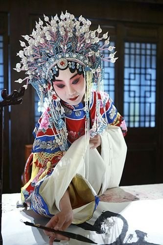 国粹花旦手绘图片,国粹花旦手绘图片动漫