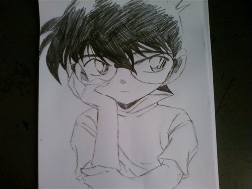 晒晒自己的画(柯南篇)