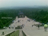 南京中山陵俯视