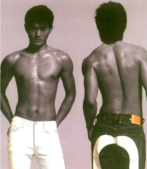 k 男模演绎世界上最好的牛仔裤 时光·G 大调