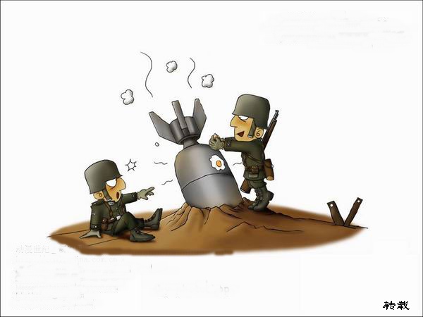 二战士兵漫画