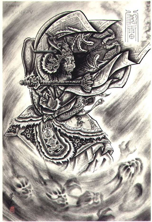 designs horiyoshi iii 日本纹身鬼怪图案