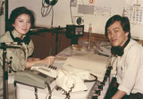 淑桦与徐惠民1983年摄于新加坡丽的呼声直播室
