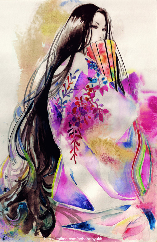 源氏物语》:更漏咽时,恨多情(配自画插图) - 《源氏物语千年之谜》影评