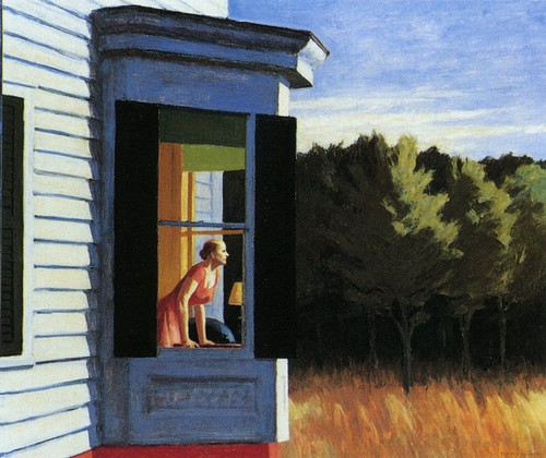 寂静的诗──爱德华·霍珀作品赏