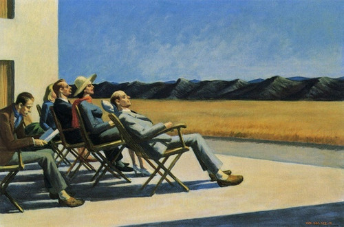 寂静的诗──爱德华·霍珀作品赏