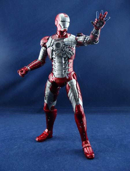 装在箱子里的钢铁之躯ht钢铁侠mark5实物详拍