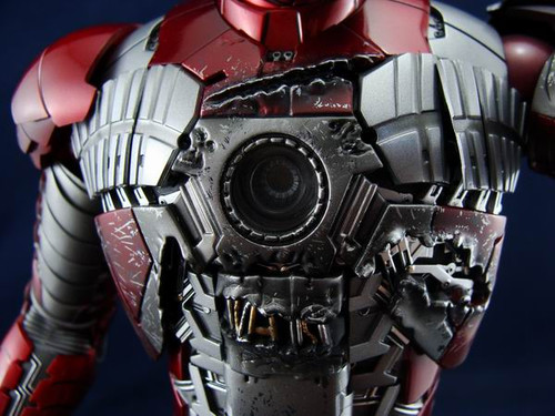 装在箱子里的钢铁之躯ht钢铁侠mark5实物详拍