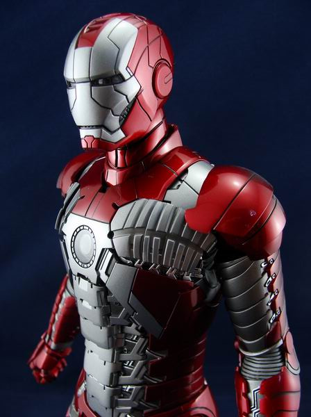装在箱子里的钢铁之躯ht钢铁侠mark5实物详拍