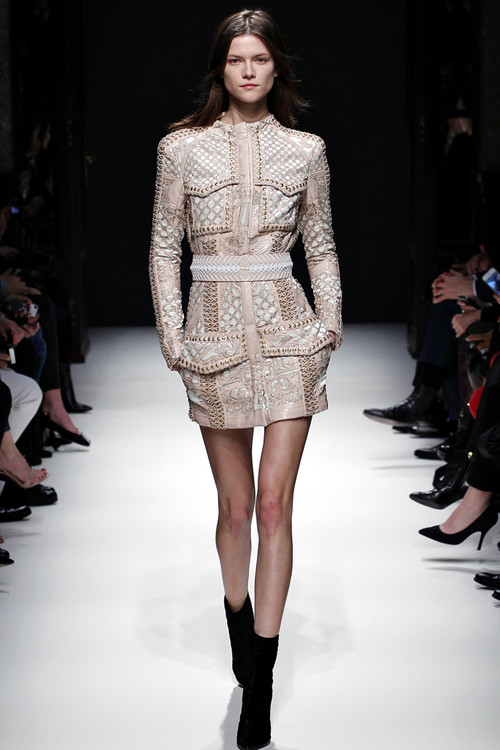 balmain 2012秋冬巴黎时装周 像明星那样穿衣服 电影