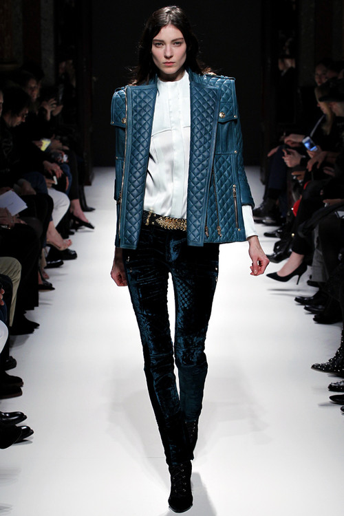 balmain 2012秋冬巴黎时装周 像明星那样穿衣服 电影