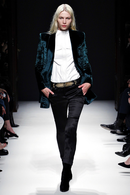 balmain 2012秋冬巴黎时装周 像明星那样穿衣服 电影